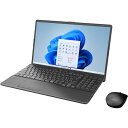 富士通 FMVA53H2B ブライトブラック LIFEBOOK AHシリーズ [ノートパソコン 15.6型 / Win11 Home / ブルーレイドライブ / Office搭載]