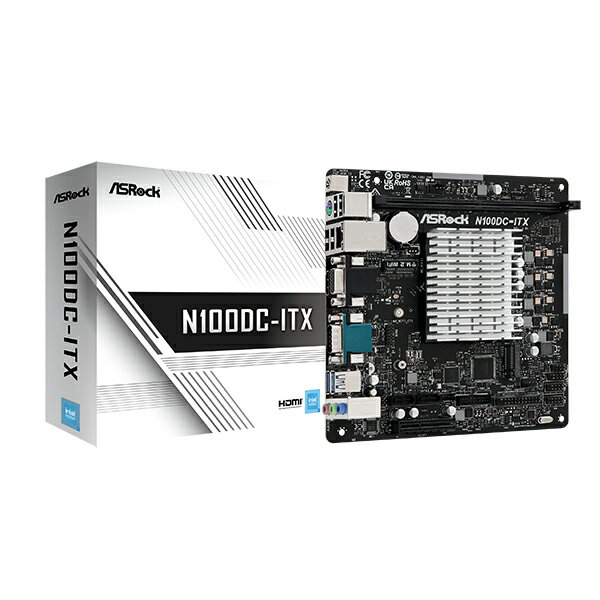 ASRock N100DC-ITX マザーボード