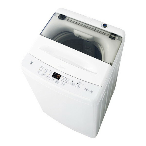 ハイアール 全自動洗濯機 洗濯4.5kg JW-U45B-W ホワイト（標準設置無料） Haier