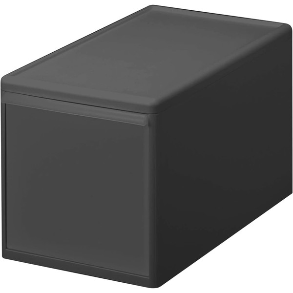 吉川国工業所 Like-it 組み合わせて使える収納ケース ミディL / 幅25.5×奥行46.5×高さ28cm グレー