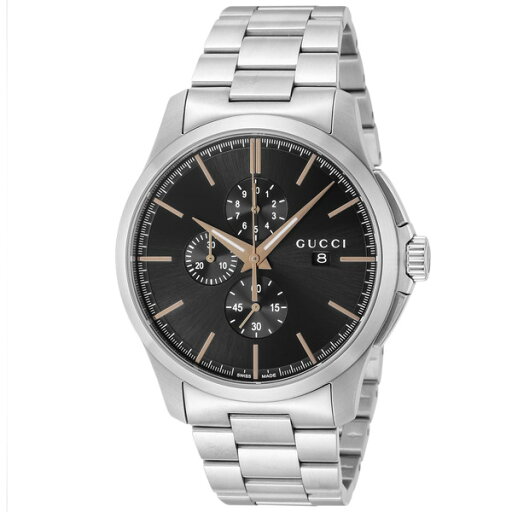 【ショッピングクレジット分割手数料最大60回まで無料!】GUCCI グッチ 腕時計 時計 メンズ G-TIMELESS Gタイムレス YA126272 ウォッチ シルバー ブラック 黒 防水 誕生日 クリスマス プレゼント 贈り物 ギフト 【並行輸入品】 【ショッピングクレジット分割手数料最大60回まで無料!】GUCCI グッチ 腕時計 時計 メンズ G-TIMELESS Gタイムレス YA126272 ウォッチ シルバー ブラック 黒 防水 誕生日 クリスマス プレゼント 贈り物 ギフト 【並行輸入品】
