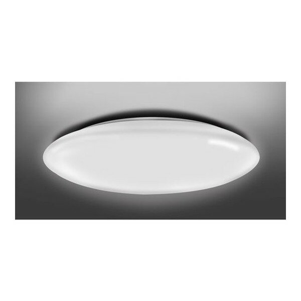 東芝 NLEH12R01B-DLD 洋風LEDシーリングライト (12畳/昼光色 調光) LED常夜灯6段階調光 リモコン付き シンプルシーリング 明るさ調節可能 おやすみタイマー 取付簡単