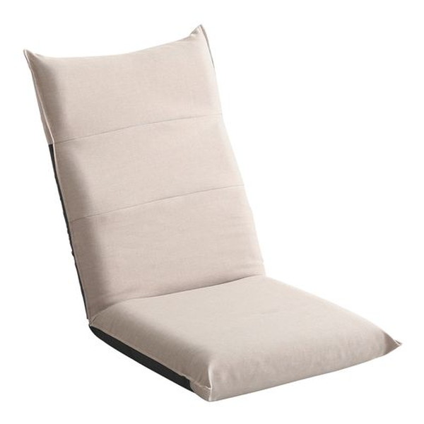 ホームテイスト SH-07-SNV シンプルボリューム ハイバック座椅子【Sinva-シンバ-】 ベージュ メーカー直送