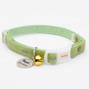 ペティオ CAT COLLAR フィッシュレザーカラー グリーン