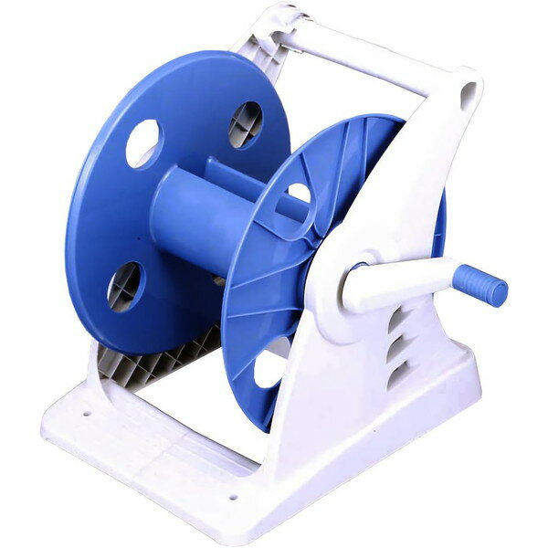 ホースリール 50m おしゃれ コンパクト 洗車 水やり ガーデニング グリーンライフ GR50B ジェニアス