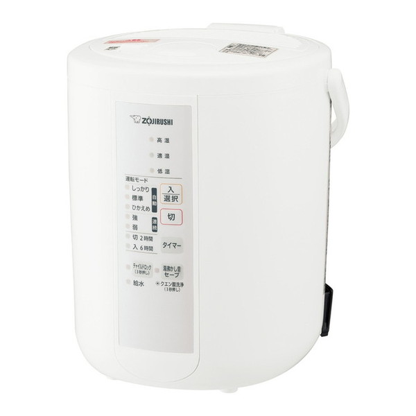 【中古】アイリスオーヤマ 空気清浄機能付加湿器 タイマー付 PM2.5 ハウスダスト 除去 ホワイト SHA-400A