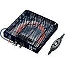 METRO(メトロ) こたつ用取替ヒーター U字型石英管ヒーター 300W サーモスタット式 中間スイッチ付き ファン無し MS-303H(KB) こたつ ヒー...