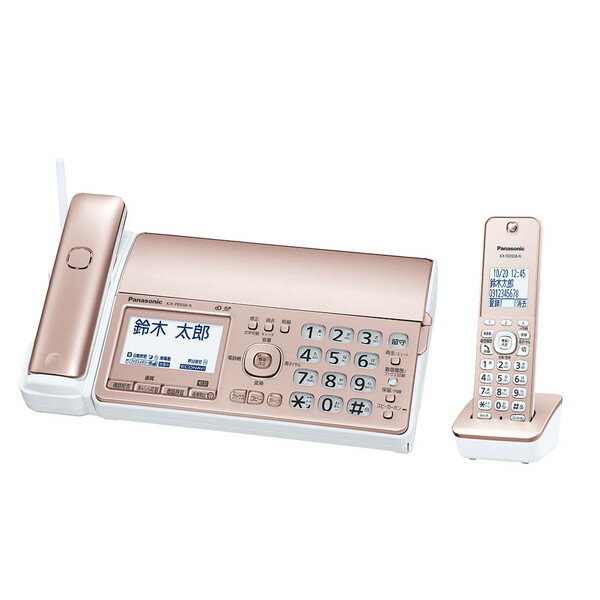 PANASONIC KX-PD550DL-N ピンクゴールド [FAX機 (子機1台 普通紙)]