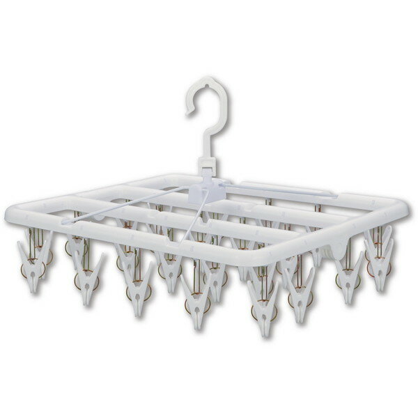 ニシダ すぐ取れ 角ハンガー ホワイト