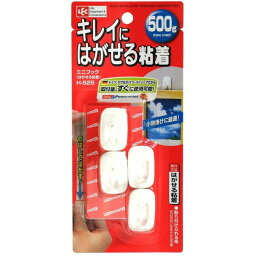 LEC ミニ フック はがせる 粘着 テープ