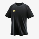 Butterfly バタフライ ウィンロゴ・Tシャツ II ブラック×ゴールド O 464209560103