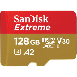 SANDISK SDSQXAA-128G-JN3MD エクストリーム microSDXC UHS-I カード 128GB