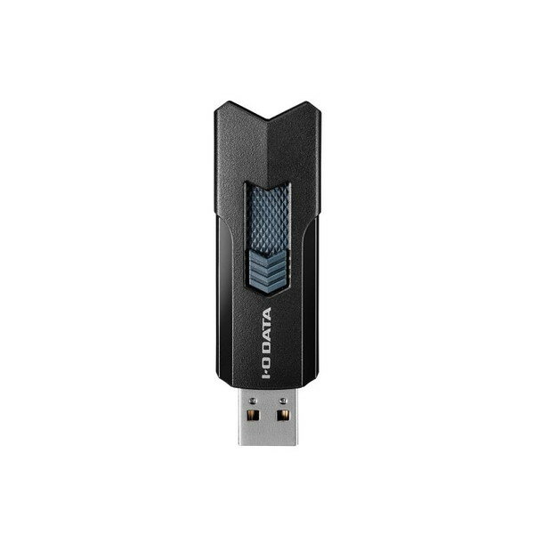 IODATA U3-DASH64G/K USB3.2 Gen1（USB3.0）対応高速USBメモリー 64GB ブラック