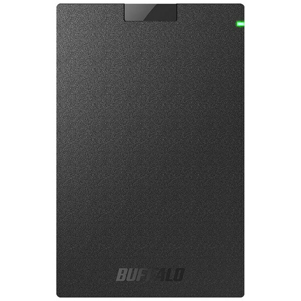 BUFFALO HD-PCG1.0U3-BBA ߥ˥ơ USB3.1(Gen.1)б ݡ֥HDD ɥǥ ֥å 1TB