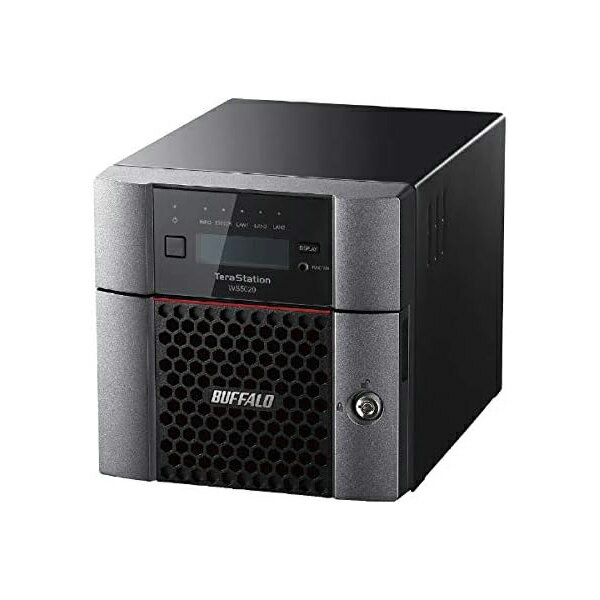 BUFFALO WS5220DN02W9 Windows Server IoT 2019 for Storage Workgroup Edition搭載 2ベイデスクトップNAS 2TB