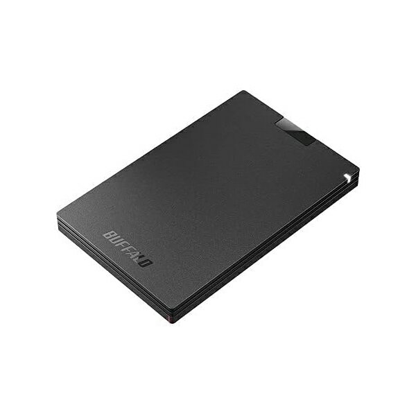 BUFFALO SSD-PG500U3-BC USB3.2(Gen1) ポータブルSSD Type-A 500GB ブラック