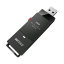 BUFFALO SSD-SCT500U3-BA PC対応 USB3.2(Gen2) TV録画 スティック型SSD 500GB ブラック Type-C付属(2)