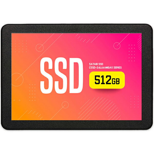 CFD 4988755-065498 CFD MGAX シリーズ SATA接続 2.5型 SSD 512GB 3年保証 CSSD-S6L512MGAX