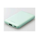 ELECOM DE-C37-5000GN [oCobe[/`ECIdr/܂[dΉ/12WΉ/USB-Ao1|[g/Type-C5000mAh/O[]