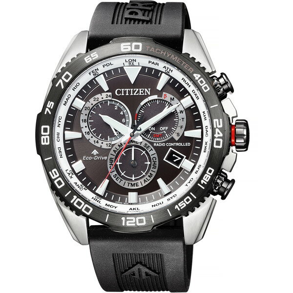 腕時計 時計 CITIZEN シチズン PROMASTER プロマスター CB5036-10X LANDシリーズ エコ・ドライブ電波時計 メンズ ウォッチ 誕生日 新生活 父の日 クリスマス プレゼント ギフト CB503610X