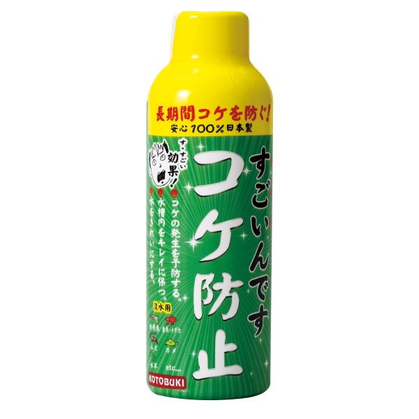 ご注文前にご確認ください※ 商品パッケージや仕様につきまして、予告なく変更されることがございます。商品説明★ 長期間コケを防ぐ!緑藻類の発生予防にすぐれた効果を発揮します。(約1ヶ月)※メーカーの都合により、パッケージ・仕様・成分・生産国等は予告なく変更になる場合がございます。※上記理由でのご返品はお受けできませんので、事前お問合せなどご注意のほど宜しくお願いいたします。スペック* 商品サイズ：45×45×134* 成分：高級脂肪酸化合物 他