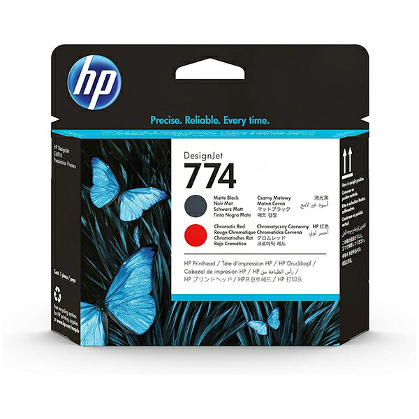 HP P2V97A [HP 774 プリントヘッド MK/CR レッド]