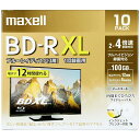 maxell BRV100WPE.10S [^pu[CfBXN BD-R XL(2`4{Ή) 720/3w100GB 10]
