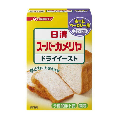 ご注文前にご確認ください※ 12時から14時の時間帯指定はできません。ご指定の場合は14時から16時にて手配いたします。商品説明★ 予備発酵が不要な顆粒タイプのドライイーストです。ホームベーカリーに便利な3gが10袋入っています。※メーカーの都合により、パッケージ・仕様・成分・生産国等は予告なく変更になる場合がございます。※上記理由でのご返品はお受けできませんので、事前お問合せなどご注意のほど宜しくお願いいたします。スペック* 総内容量：30g* 商品サイズ：32×65×100* 生産国：フランス* 単品JAN：4902110399479