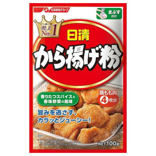 日清製粉ウェルナ 日清フーズ から揚げ粉 100g x10 メーカー直送