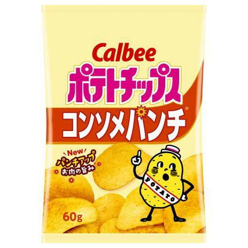 楽天XPRICE楽天市場店カルビー ポテトチップスコンソメパンチ 60g x12 メーカー直送