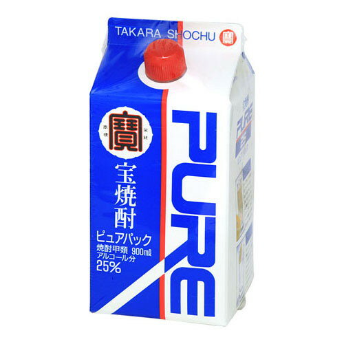 楽天XPRICE楽天市場店宝酒造 連続25°宝 ピュア パック 900ml x1 メーカー直送