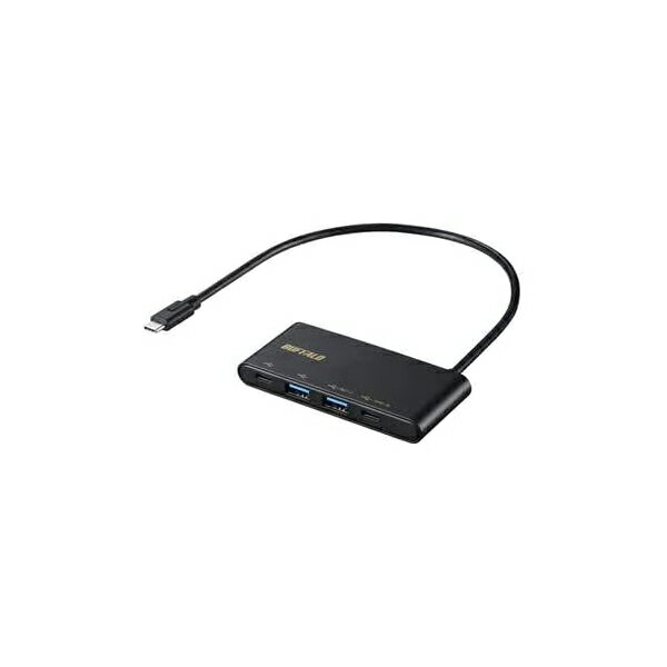 BUFFALO BSH4U500C1PBK USB 3.2(Gen 2)oXp[4|[gPDΉnu ubN