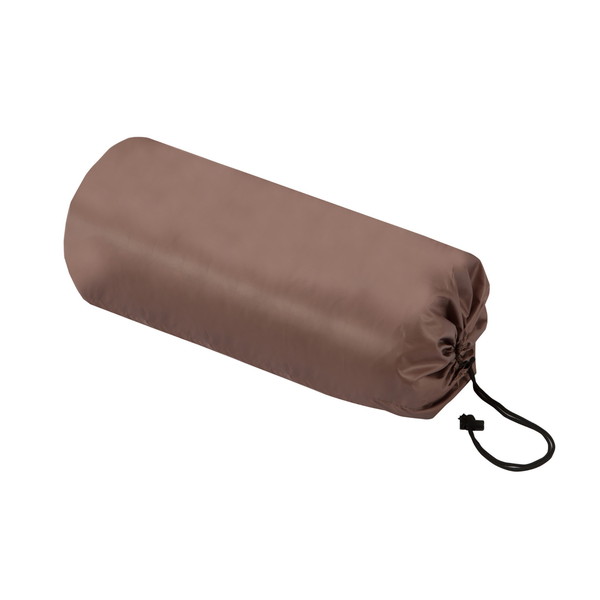 ファミリー・ライフ 羽毛を超える ダブルウォーム 2WAY 寝袋 ブラウン (03573) メーカー直送