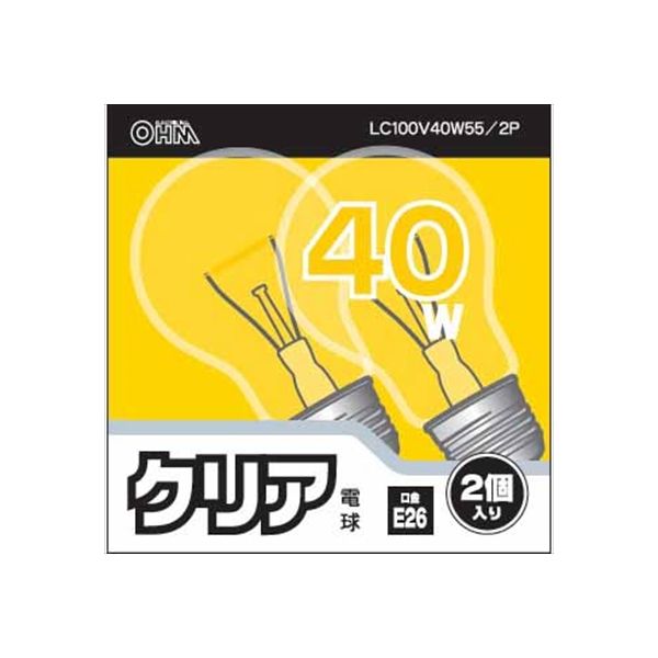 ŵ LC100V40W55/2P [Ǯŵ E26 40W ꥢ 2]