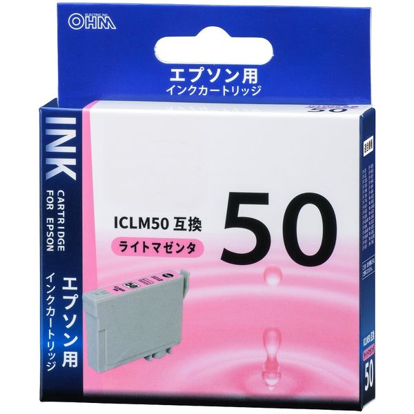 オーム電機 INK-E50B-LM [エプソン互換 