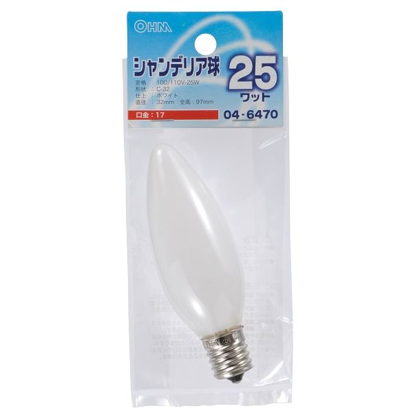 ŵ LB-C2725-W [ǥꥢ 25W E17 ۥ磻]