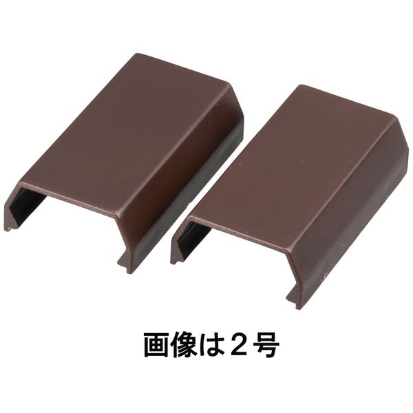 オーム電機 DZ-MJY2/CH [モール用ジョイント2号 チョコ 2個入]
