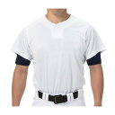 Rawlings ローリングス 野球 ベースボールシャツ 3D 1ボタン ベースボールシャツ レギュラーシルエット ホワイト ATS12S01-W-L W