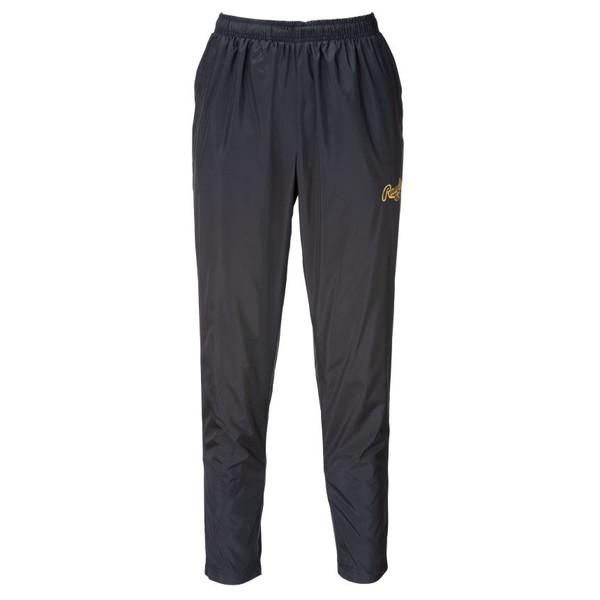 Rawlings ローリングス 野球 ロングパンツ チームウインドパンツ 裏メッシュ ブラック AOP12S100-B-XO B