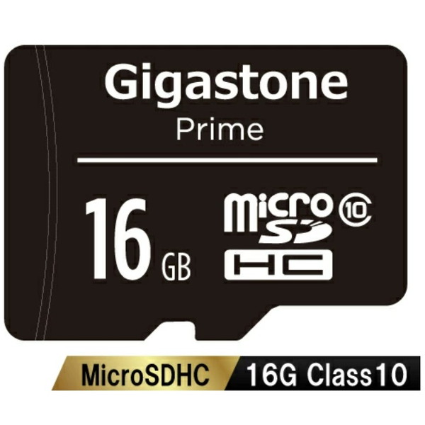 Gigastone GJM10/16G [micro SD card 16GB SDɥդ 饹10 (class 10)ڥå ޥSD Full HDӥǼ̿б]