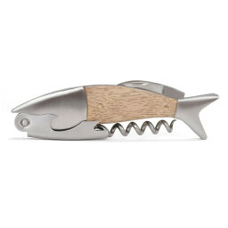 KIKKERLAND FISH CORKSCREW Light wood ライトウッド [フィッシュコルクスクリュー]