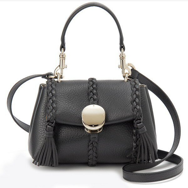 Chloe クロエ ショルダーバッグ ハンドバッグ CHC23AS575 K15 001 PENELOPE MINI SHOULDER BAG BLACK ペネロペ カバン 鞄 レディース ブラック 黒 ブランド 誕生日 プレゼント ギフト 【並行輸入品】