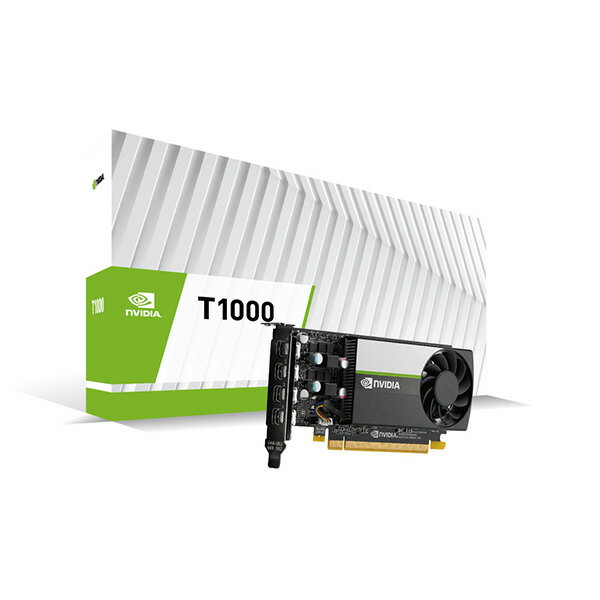 NVIDIA NVT1000-8G NVBOX NVIDIA T1000 グラフィックボード (PCIExp 8GB) ボックス版