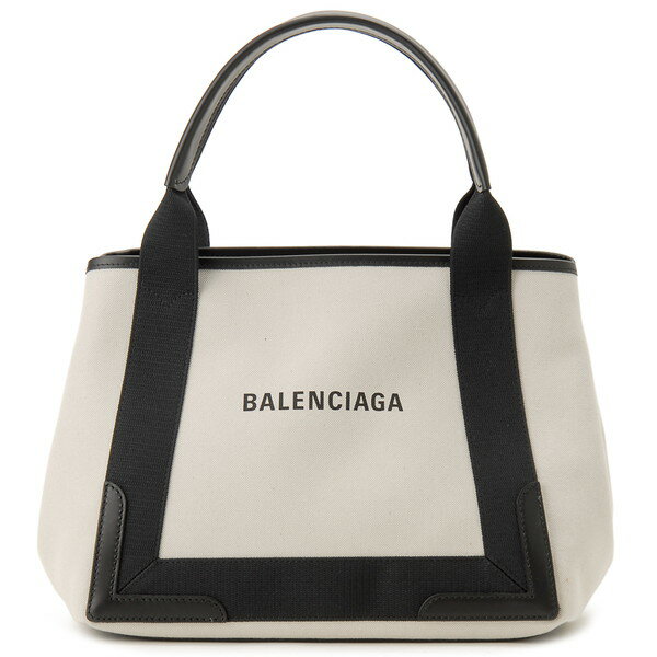 バレンシアガ トートバッグ（レディース） 【5/10限定!エントリー&抽選で最大100%Pバック】BALENCIAGA バレンシアガ トートバッグ レディース ナチュラル ブラック 黒 339933 2HH3N 9260 カバス キャンバス トート NATURAL / BLACK 誕生日 新生活 プレゼント ギフト 贈り物 【並行輸入品】