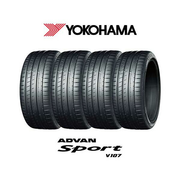 YOKOHAMA 4本セット YOKOHAMA ヨコハマ ADVAN SPORT アドバン スポーツ V107 305/30R20 103(Y) XL タイ..