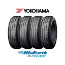 YOKOHAMA 4{Zbg YOKOHAMA Rn} BlurEarth u[A[X AE-01 155/65R14 75S ^CPi [J[