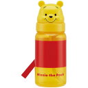 スケーター PBS3STD プー 子供用 立体型 ストロー水筒 350ml ディズニー