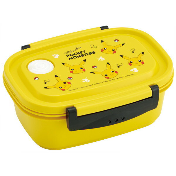 スケーター XPM4 ピカチュウ フェイス 電子レンジ対応 弁当箱 (M) 550ml ポケモン