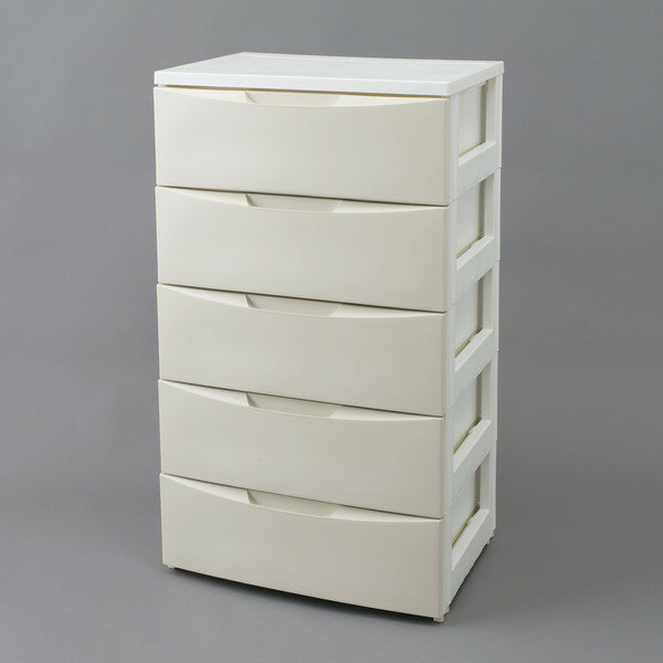 アイリスオーヤマ RC-555 ホワイト/アイボリー [ルームチェスト]