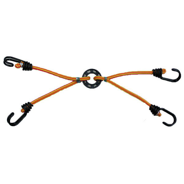 ユタカメイク バンジーコード(リング付) 8mm×0.2m 混色